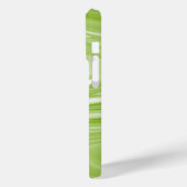 Coques Case-Mate iPhone Motif de l'eau vert citron (Verso / Gauche)