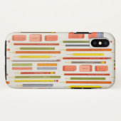 Coques Case-Mate iPhone Motif de l'école Rainbow Pcrils Ruler (Dos (Horizontal))