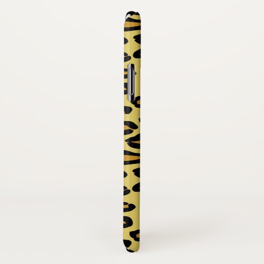 Coques Case-Mate iPhone Motif de léopard (Dos/Droite)