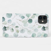 Coques Case-Mate iPhone Motif de l'Eucalyptus de Botanique personnalisé (Dos (Horizontal))