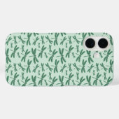 Coques Case-Mate iPhone Motif de libellules vertes (Verso (horizontal))
