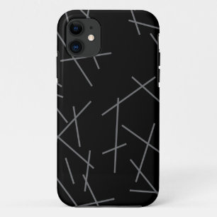 Case-Mate iPhone Case Motif de ligne graphique moderne, simple, désordon