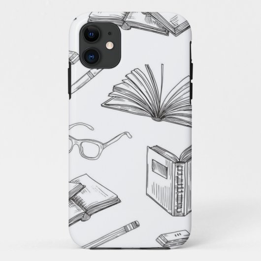 Coques Case-Mate iPhone Motif de livre (Dos)
