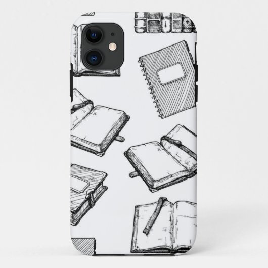 Coques Case-Mate iPhone Motif de livre (Dos)