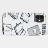 Coques Case-Mate iPhone Motif de livre (Dos (Horizontal))