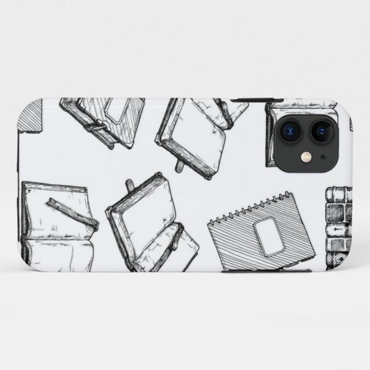 Coques Case-Mate iPhone Motif de livre (Dos (Horizontal))