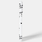 Coques Case-Mate iPhone Motif de logo d'entreprise personnalisé (Verso / Droite)