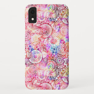 Case-Mate iPhone Case Motif de mandala floral coloré