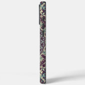 Coques Case-Mate iPhone Motif de mandala violet sarcelle et crème (Verso / Gauche)
