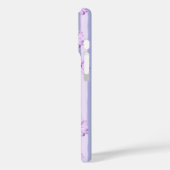 Coques Case-Mate iPhone Motif de marguerite bleue et violette (Verso / Gauche)