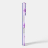 Coques Case-Mate iPhone Motif de marguerite bleue et violette (Verso / Droite)