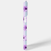 Coques Case-Mate iPhone Motif de marguerite bleue et violette (Verso / Droite)