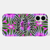 Coques Case-Mate iPhone Motif de marguerite esthétique (Verso (horizontal))