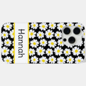 Coques Case-Mate iPhone Motif de marguerite tendance (Verso (horizontal))