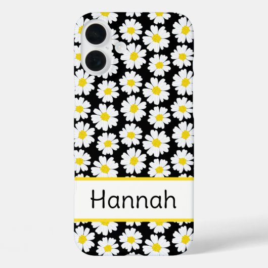 Coques Case-Mate iPhone Motif de marguerite tendance (Verso)