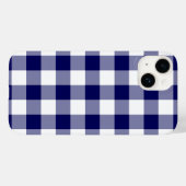 Coques Case-Mate iPhone Motif de marine et de En vichy blanc (Verso (horizontal))