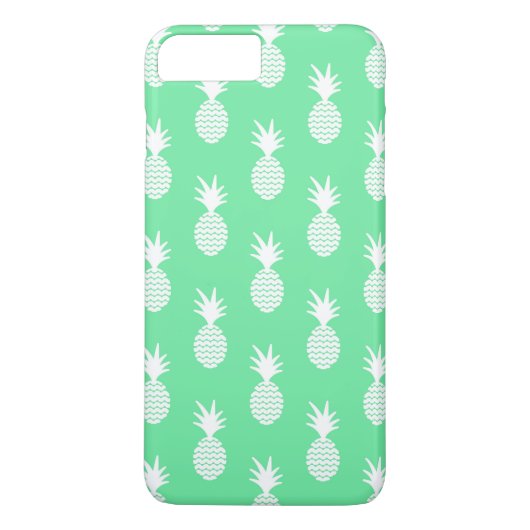 Coques Case-Mate iPhone Motif de menthe d'ananas (Dos)