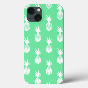 iPhone 13 Case Motif de menthe d'ananas