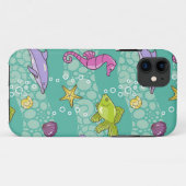 Coques Case-Mate iPhone Motif de mer d'été (Dos (Horizontal))