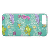 Coques Case-Mate iPhone Motif de mer d'été (Dos (Horizontal))