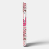 Coques Case-Mate iPhone Motif de mer rose (Verso / Gauche)