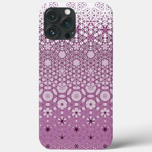 Coques Case-Mate iPhone Motif de métamorphose florale (Verso)