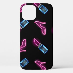 Case-Mate iPhone Case Motif de mode avec icônes de néon.