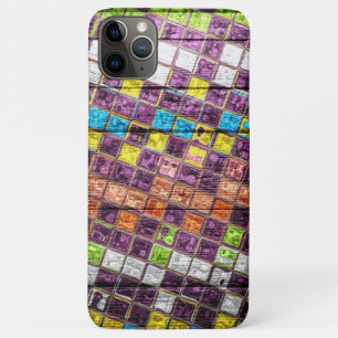 Case-Mate iPhone Case Motif de mosaïque colorée Bois Regarder #4