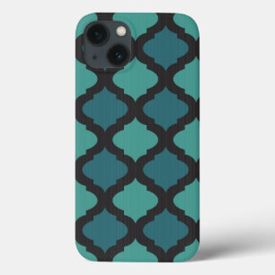 iPhone 13 Case Motif de mosaïque dans le style arabe