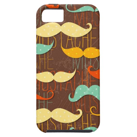 Coques Case-Mate iPhone Motif de moustache (Dos)