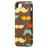 Coques Case-Mate iPhone Motif de moustache (Dos gauche)