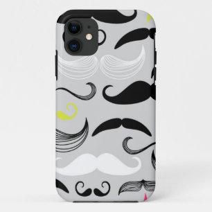 Coques Pour iPhone Motif de moustache, rétro style