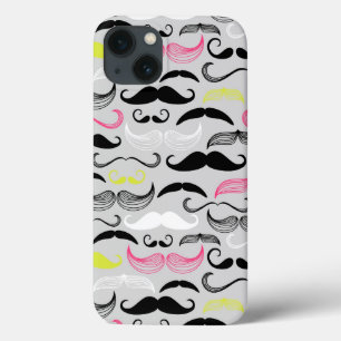 Etui iPhone Case-Mate Motif de moustache, rétro style