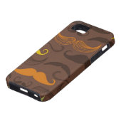 Coques Case-Mate iPhone Motif de moustache, rétro style 5 (Bas)