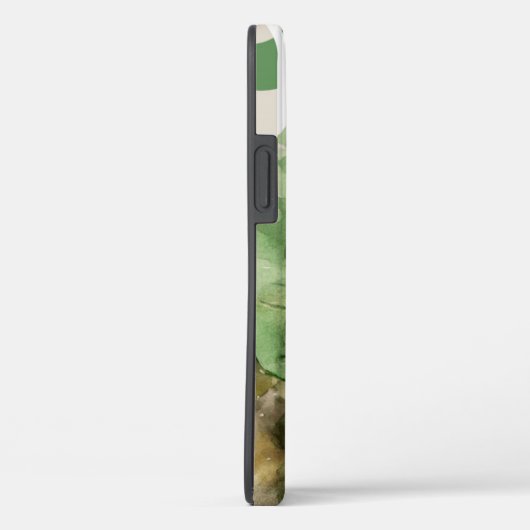 Coques Case-Mate iPhone Motif de nénuphars (Verso / Droite)