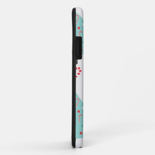 Coques Case-Mate iPhone Motif de Noël (Dos/Droite)