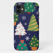 Coques Case-Mate iPhone Motif de Noël (Dos)
