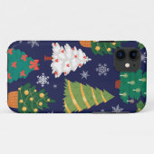 Coques Case-Mate iPhone Motif de Noël (Dos (Horizontal))