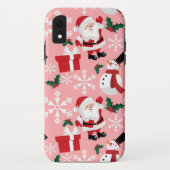 Coques Case-Mate iPhone Motif de Noël (Dos)