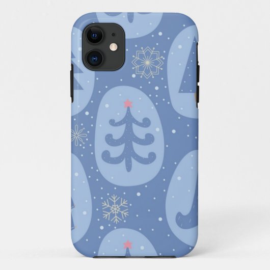 Coques Case-Mate iPhone Motif de Noël (Dos)