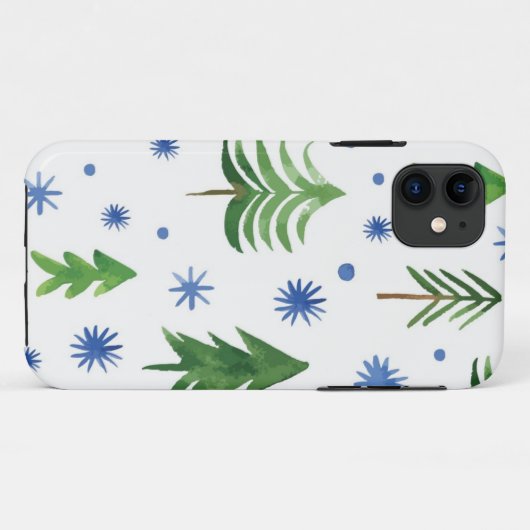 Coques Case-Mate iPhone Motif de Noël (Dos (Horizontal))