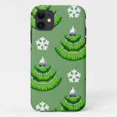 Coques Case-Mate iPhone Motif de Noël (Dos)