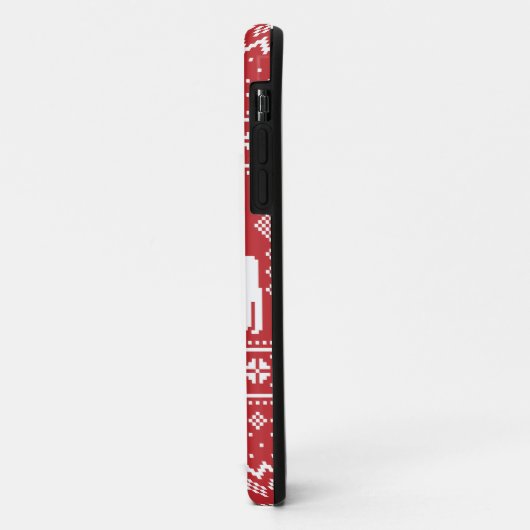 Coques Case-Mate iPhone Motif de Noël (Dos/Gauche)