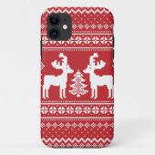 Coques Case-Mate iPhone Motif de Noël (Dos)