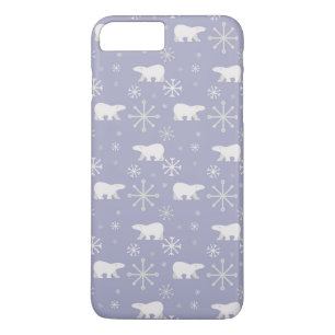 Case-Mate iPhone Case Motif de Noël avec ours polaires et flocons de nei