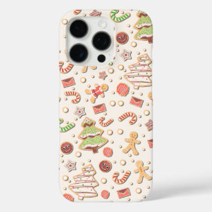 Coques iPhone 16 Pro Motif de Noël en biscuit - Doux et Festif