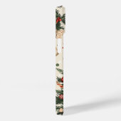 Coques Case-Mate iPhone Motif de Noël floral Poinsettia (4) (Verso / Droite)