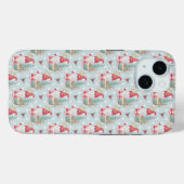Coques Case-Mate iPhone Motif de Noël Gnome (Verso (horizontal))