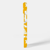 Coques Case-Mate iPhone Motif de Noël jaune (Verso / Gauche)