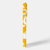 Coques Case-Mate iPhone Motif de Noël jaune (Verso / Droite)